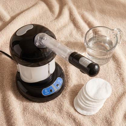 Nano Ionic Facial Steamer, Warm Mist Face Steamer with Extendable Arm for At-Home Skincare