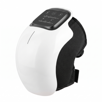 Heated Knee Massager Wrap, Cordless Rechargeable Knee and Elbow Warmer with Vibration and Adjustable Fit