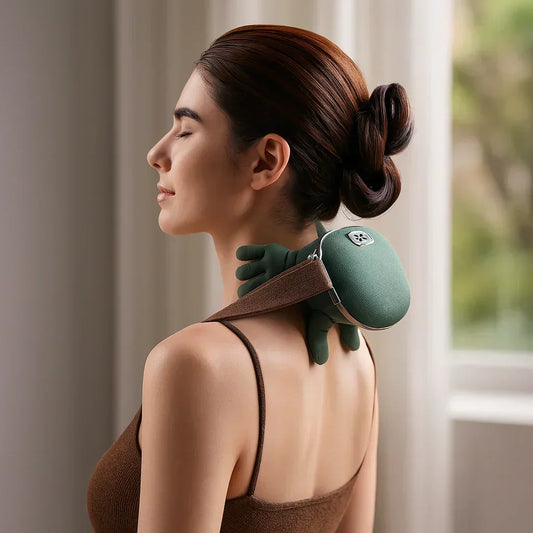 Heated Neck Massager – Portable Vibrating Massager for Travel