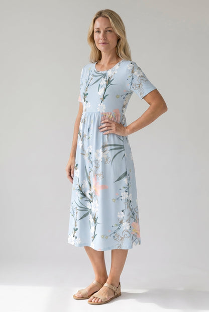 Josenelle | Women's Casual Short Sleeve Blouse with Embroidered Design