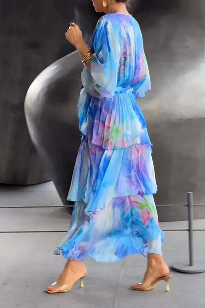 Kara | Women's Wedding Guest Draped Midi Dress — Elegant Occasion