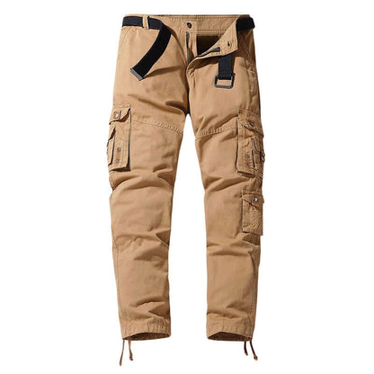 Kassia | Women's Wide Leg Linen Cargo Trousers for Summer Style