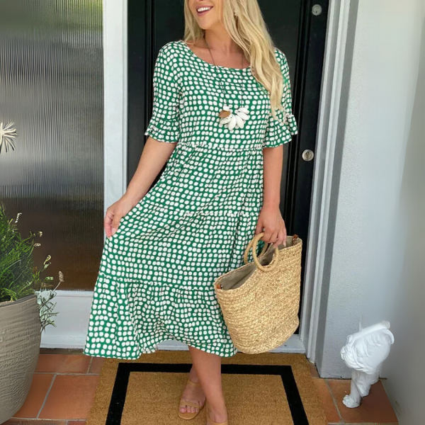 Kesianthe | Tiered Wedding Guest Dress