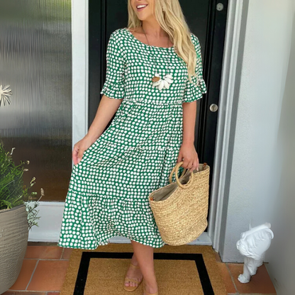 Kesianthe | Tiered Wedding Guest Dress