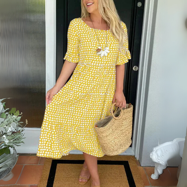 Kesianthe | Tiered Wedding Guest Dress