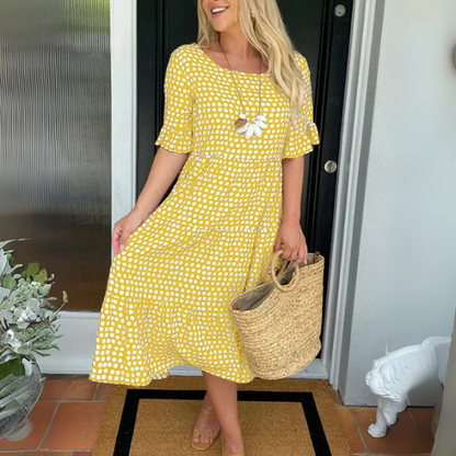 Kesianthe | Tiered Wedding Guest Dress