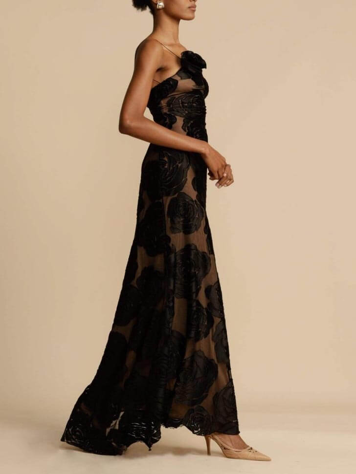 Arianae | Rose Petal Occasion Dress