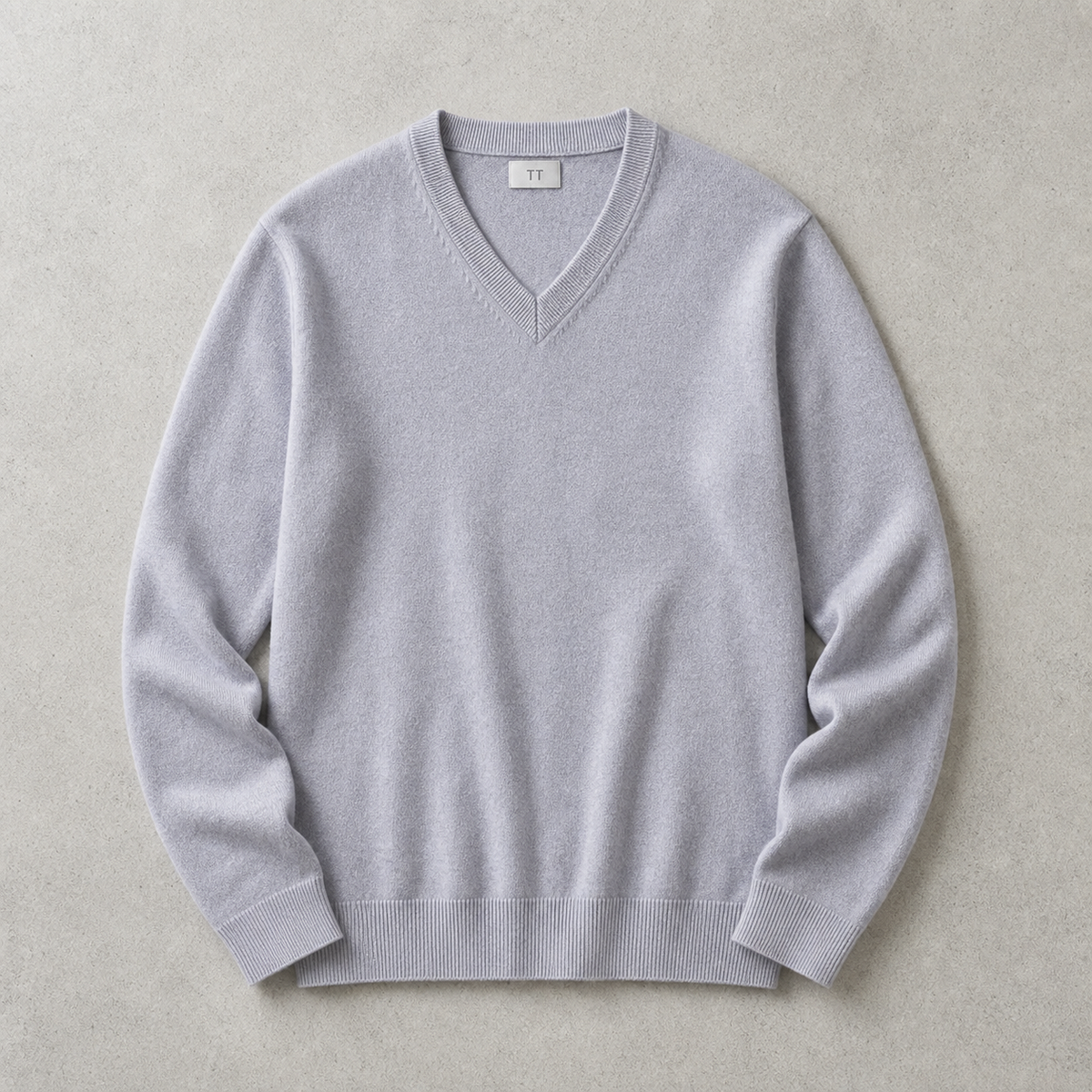 Men's V Neck Sweater - Knit Casual Pullover