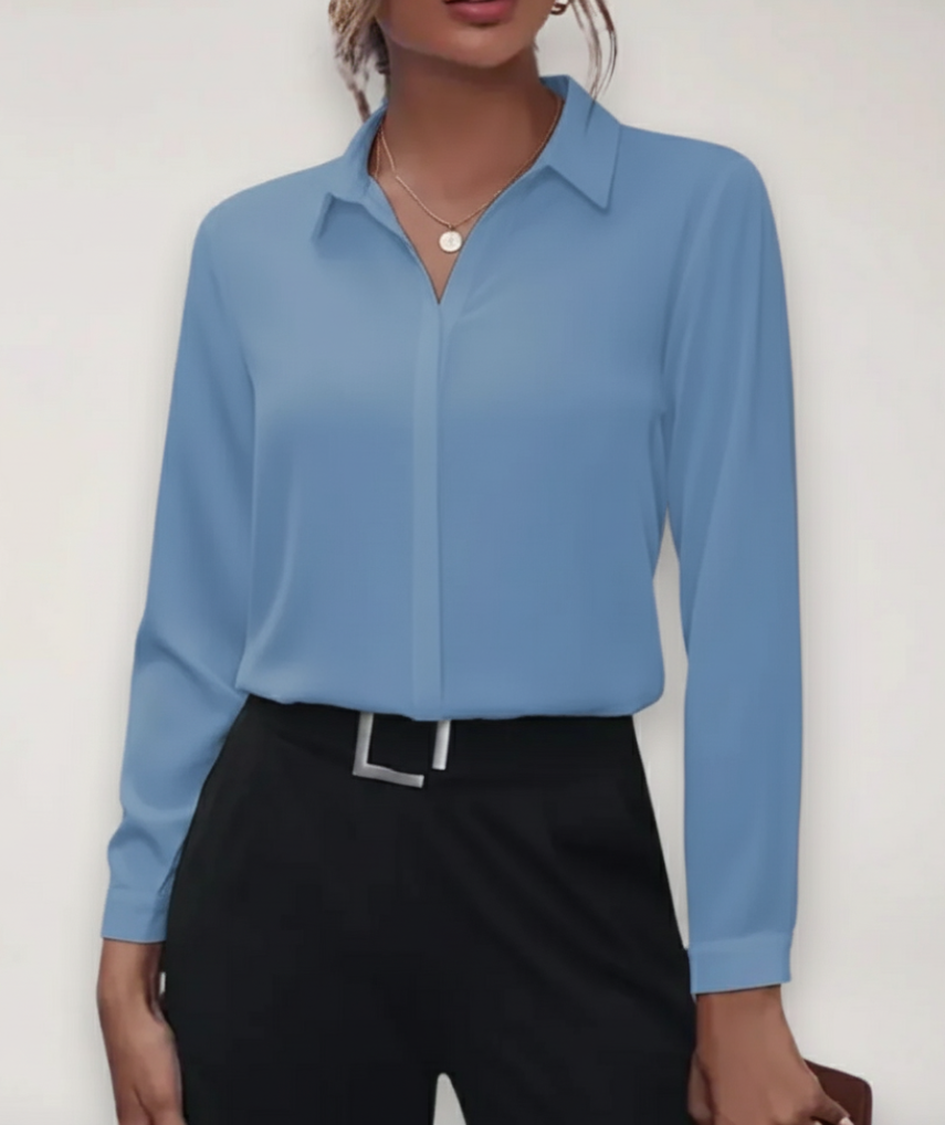 Mallory | Women's Tailored Office Blouse Smart Casual Fashion