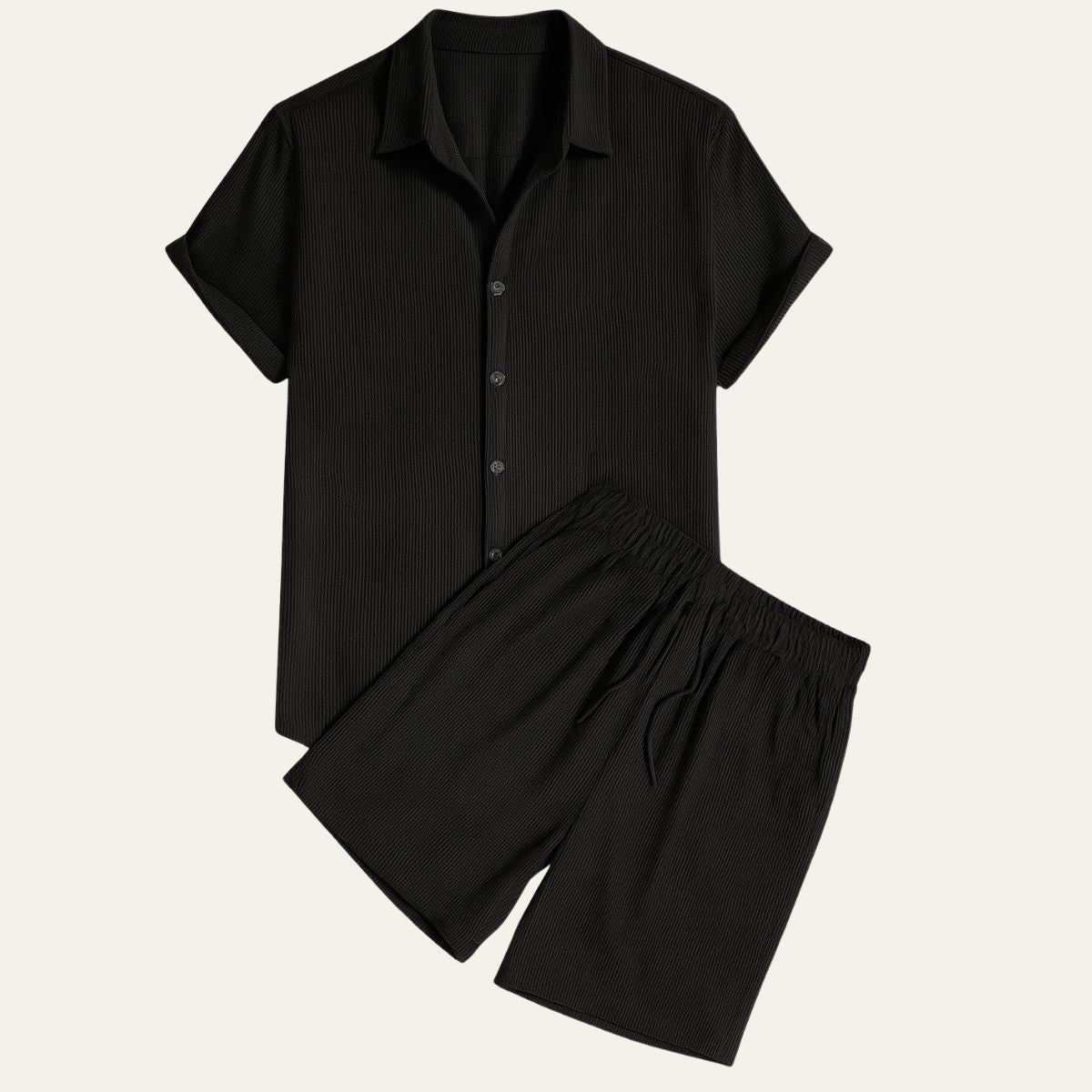 Linen Shirt and Shorts Set – Comfortable Easy Summer Co-Ord