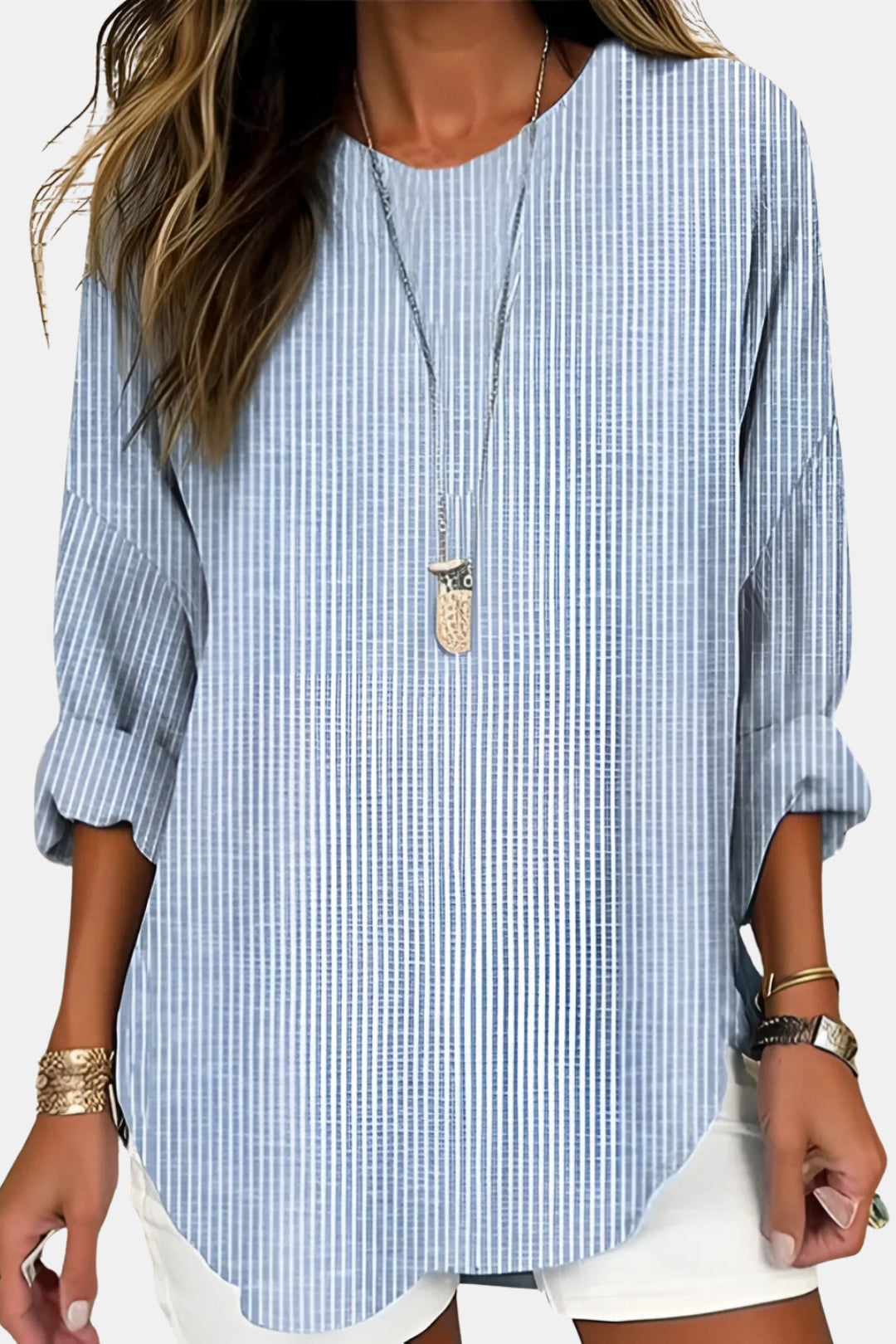 Lisetteoura | Women's Long Sleeve Blouse for Elegant Everyday Style