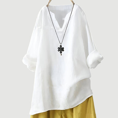 Estelle | Women's Airy Elegance Shirt with Relaxed Fit Style