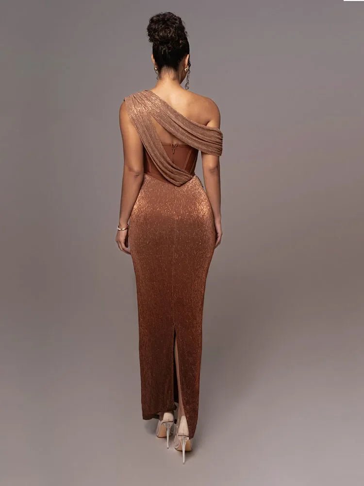 Bethany | One-Shoulder Wedding Guest Dress