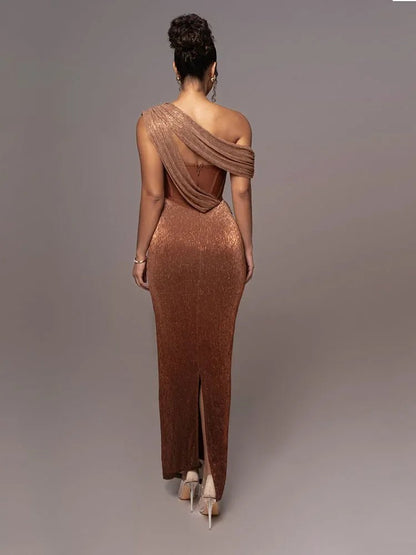 Bethany | One-Shoulder Wedding Guest Dress