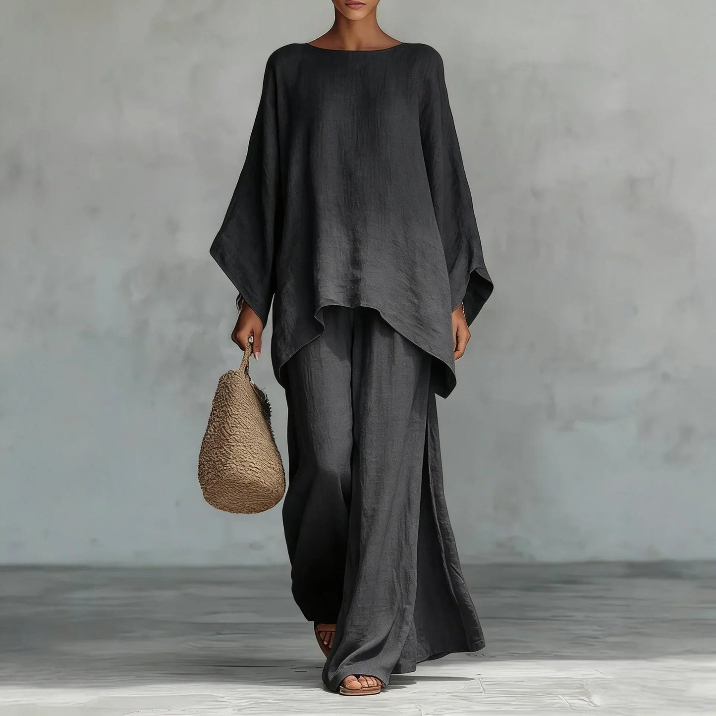 Melisanana | Women's Wide-Leg Pants with Relaxed Comfort Style