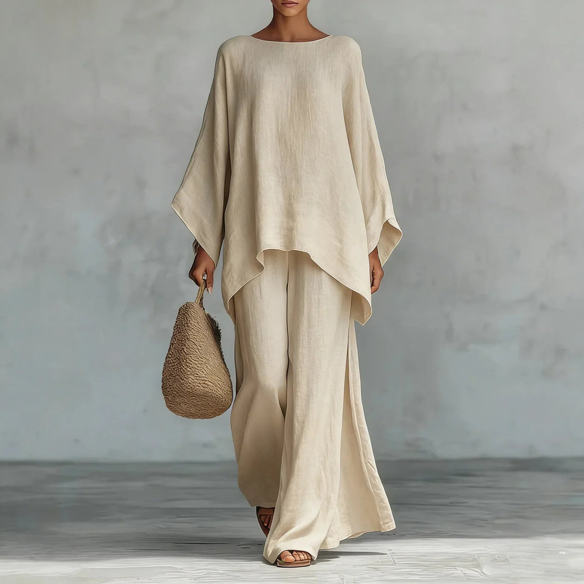 Melisanana | Women's Wide-Leg Pants with Relaxed Comfort Style