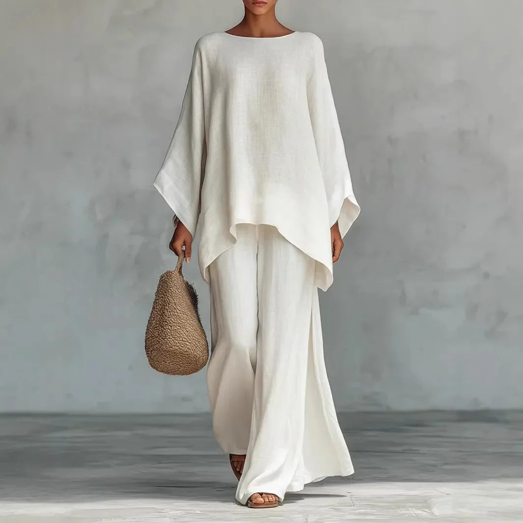 Melisanana | Women's Wide-Leg Pants with Relaxed Comfort Style