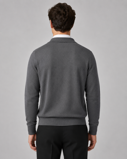 Men's Knit Cardigan Sweater - Button Front Classic Fit