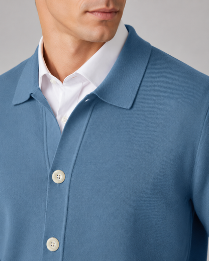 Men's Knit Cardigan Sweater - Button Front Classic Fit