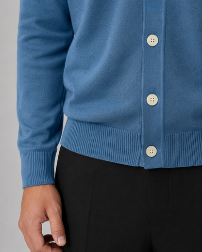 Men's Knit Cardigan Sweater - Button Front Classic Fit