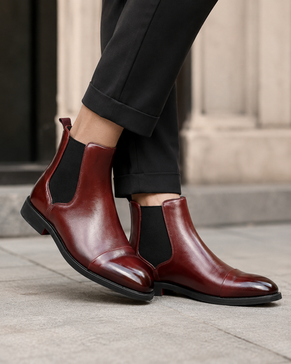 Men's Chelsea Boots - Classic Slip On Ankle Boots