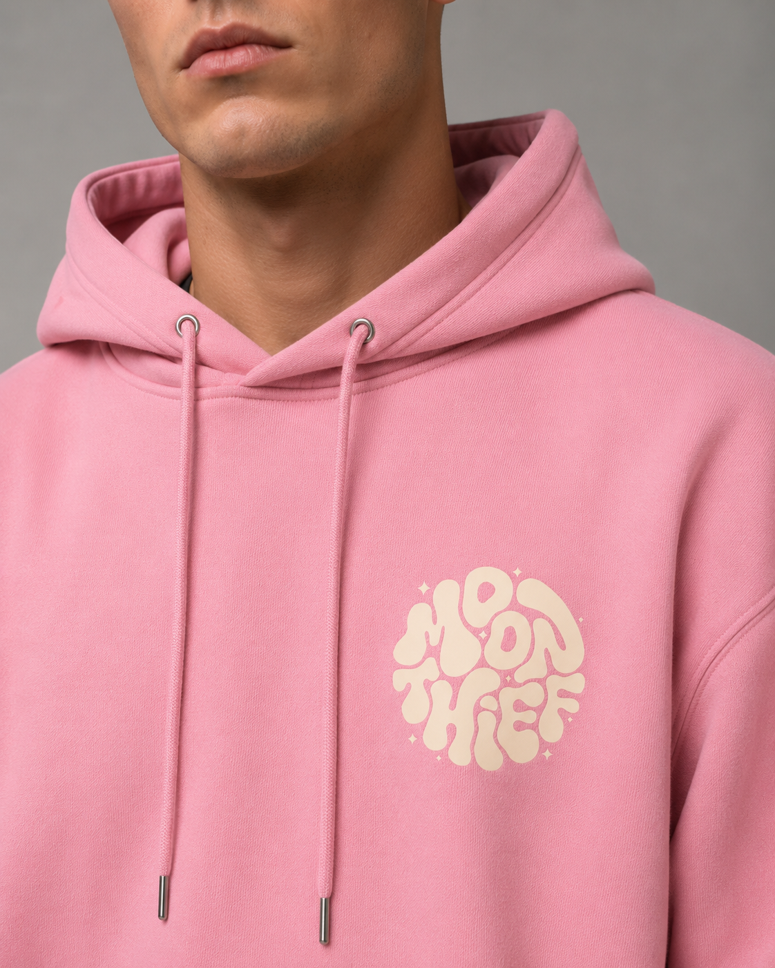 Men's Graphic Hoodie - Pullover Sweatshirt Bold Back Print