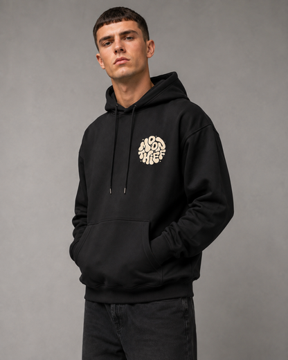 Men's Graphic Hoodie - Pullover Sweatshirt Bold Back Print