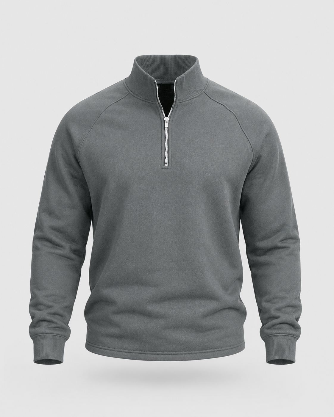 Men's Half Zip Pullover - Funnel Neck Knit Sweater