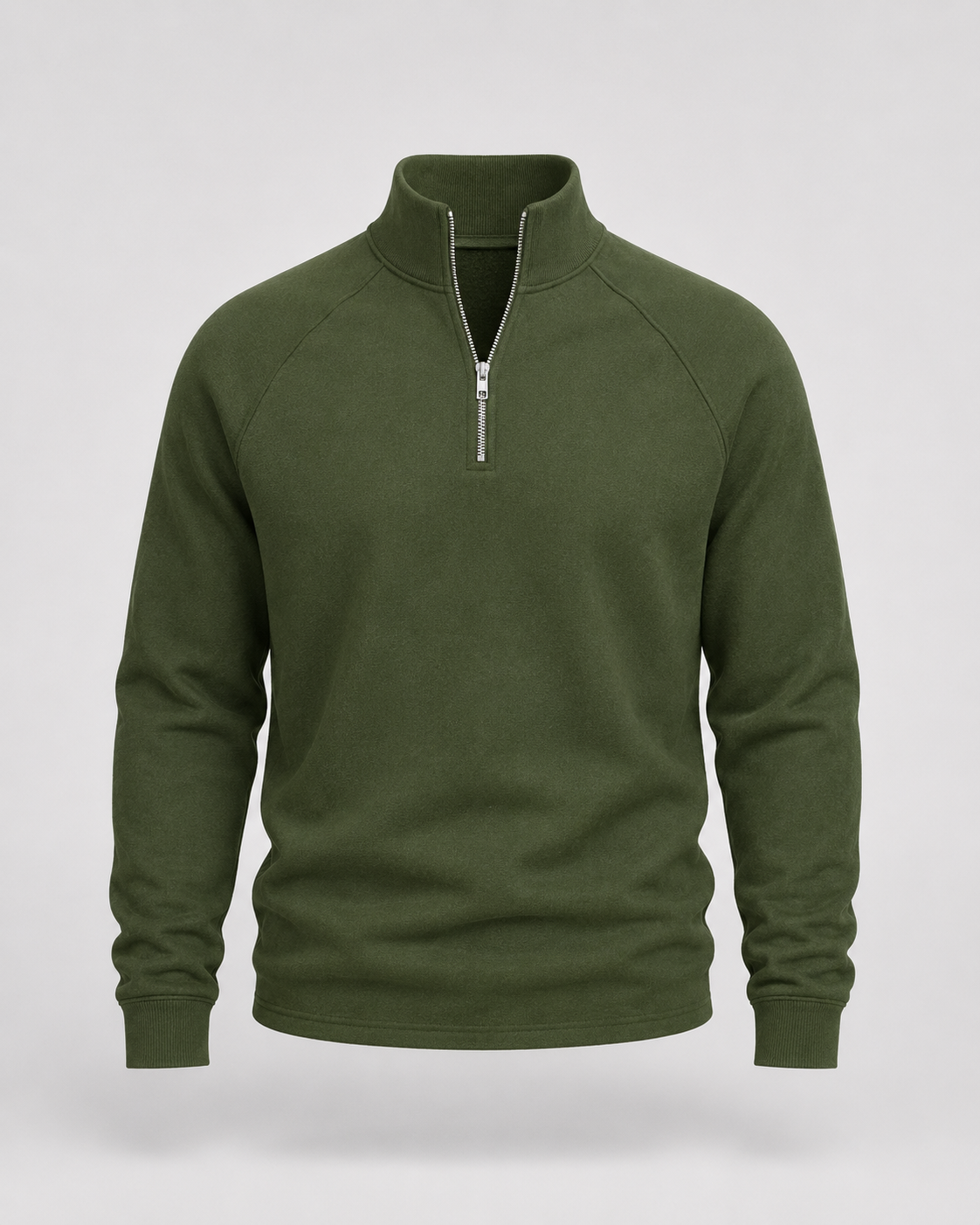 Men's Half Zip Pullover - Funnel Neck Knit Sweater