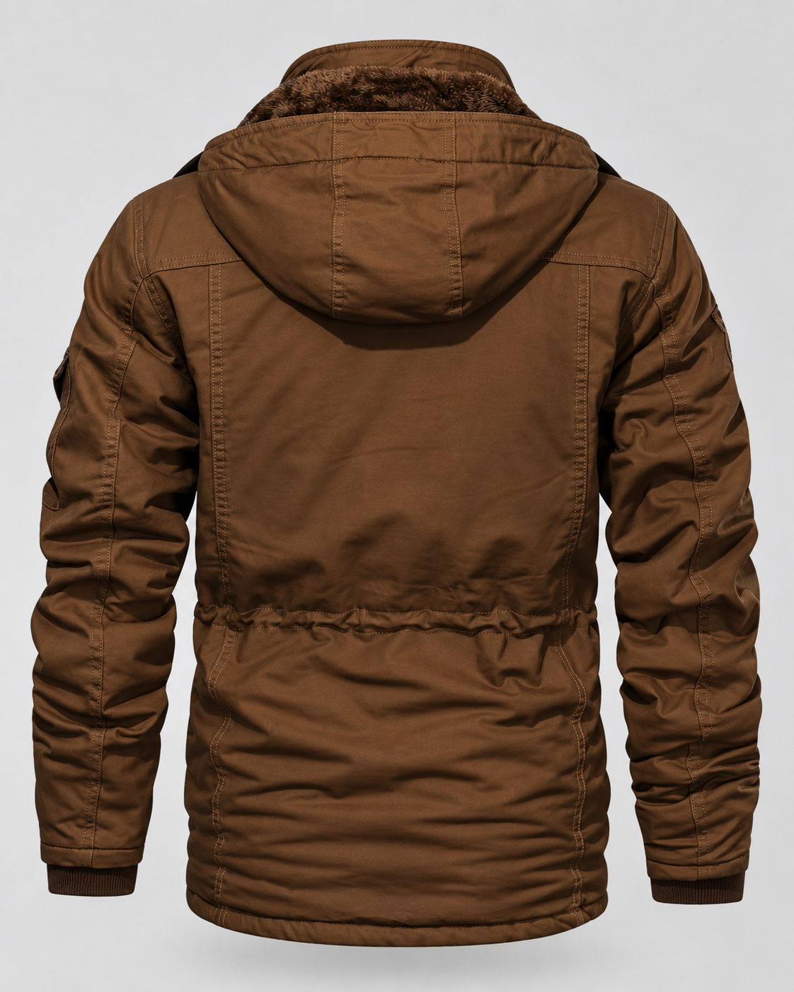 Men's Utility Parka - Fleece Lined Multi Pocket