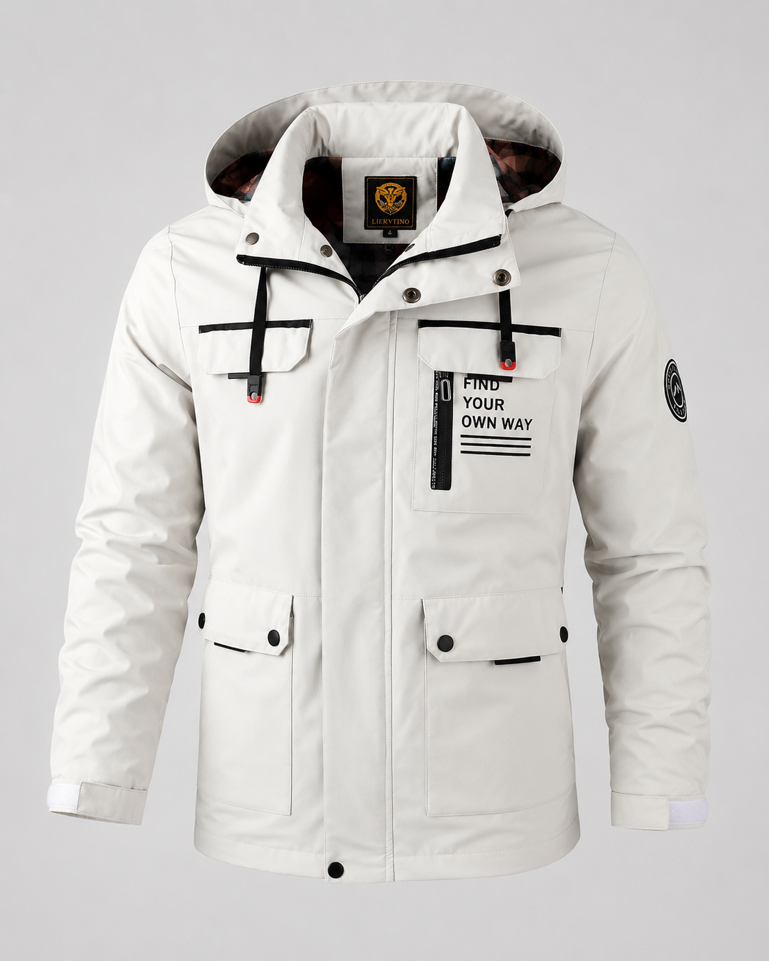 Men's Utility Parka - Hooded Multi Pocket