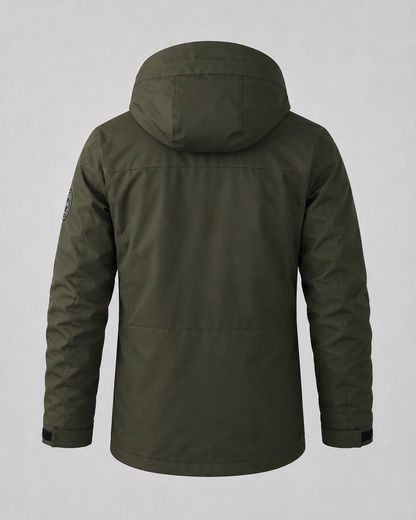 Men's Utility Parka - Hooded Multi Pocket