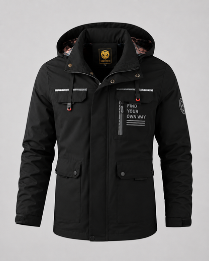 Men's Utility Parka - Hooded Multi Pocket