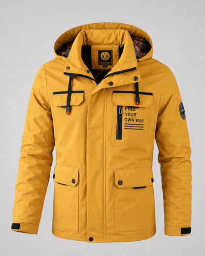Men's Utility Parka - Hooded Multi Pocket