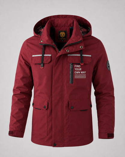 Men's Utility Parka - Hooded Multi Pocket