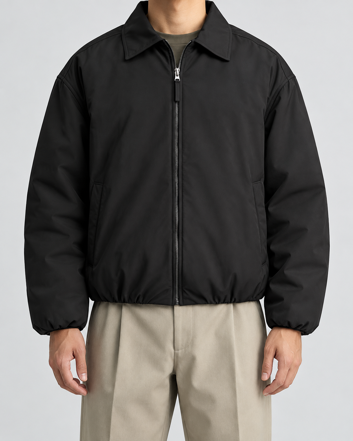 Men's Blouson Jacket - Insulated Relaxed Fit