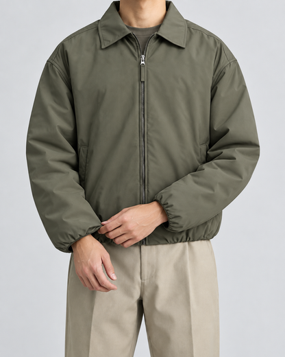 Men's Blouson Jacket - Insulated Relaxed Fit