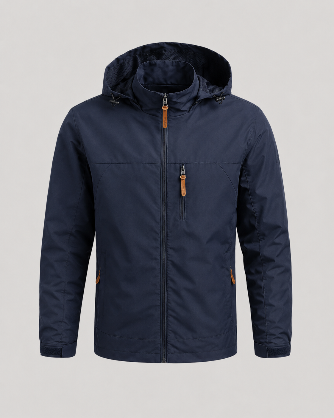 Men's Windbreaker Jacket - Lightweight Hooded