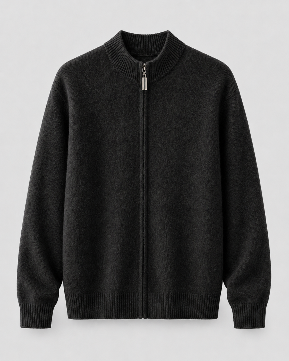 Men's Merino Wool Cardigan - Full Zip Knit Sweater