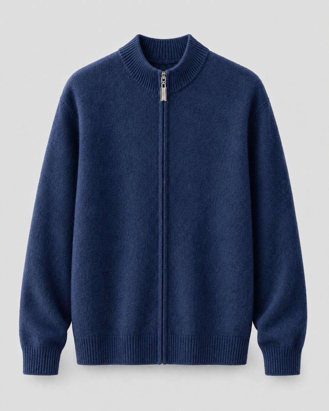 Men's Merino Wool Cardigan - Full Zip Knit Sweater