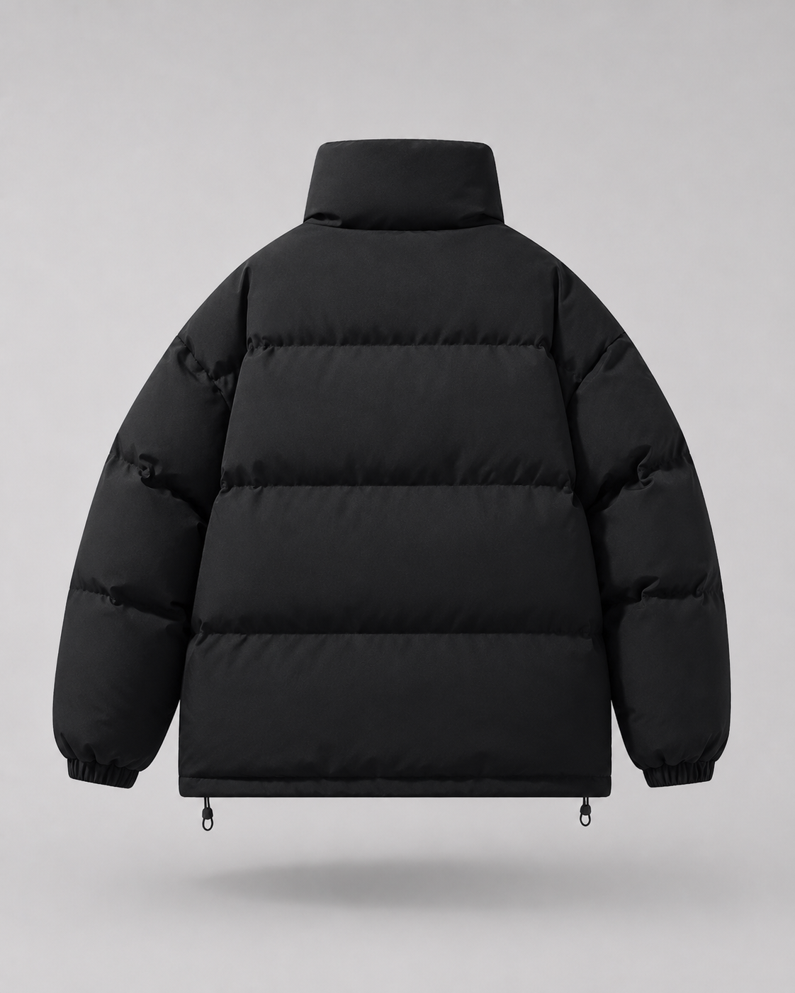 Men's Puffer Jacket - Oversized Stand Collar