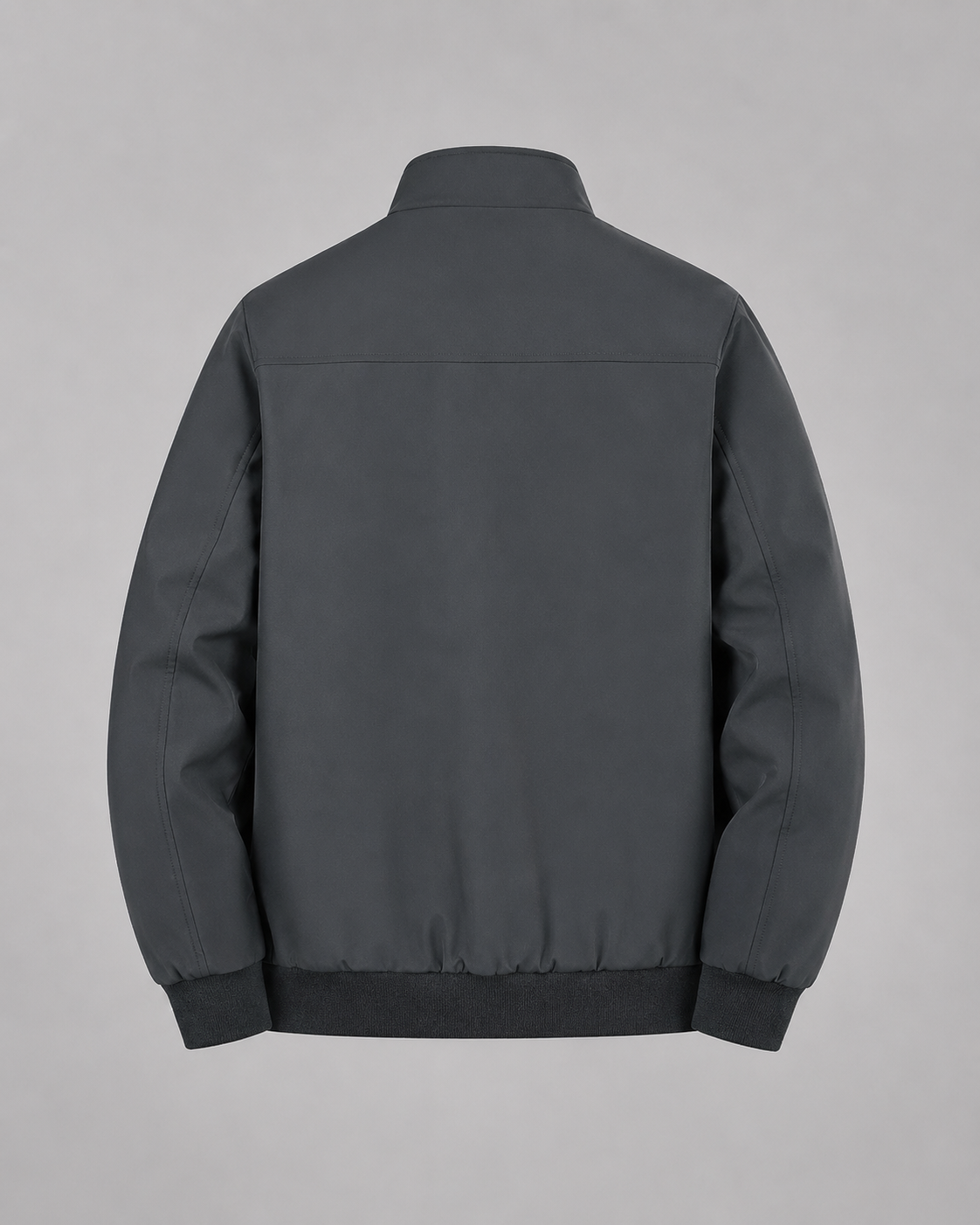 Men's Quilted Jacket - Lined Stand Collar