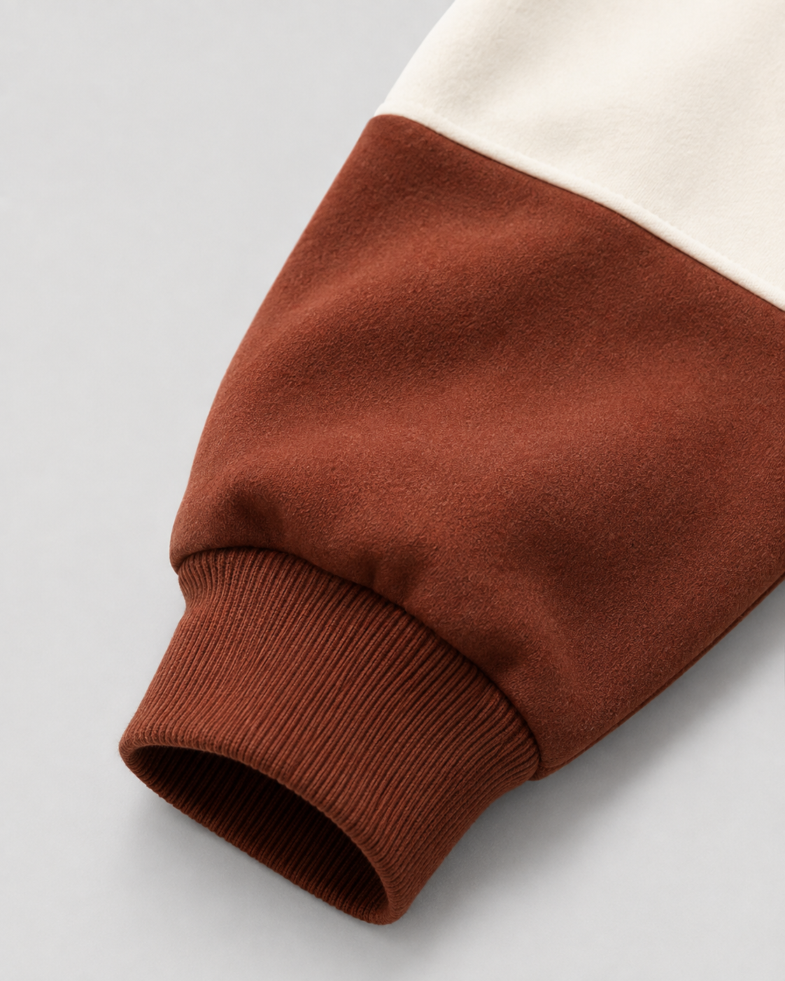 Men's Rugby Polo Sweater - Color Block Knit Long Sleeve