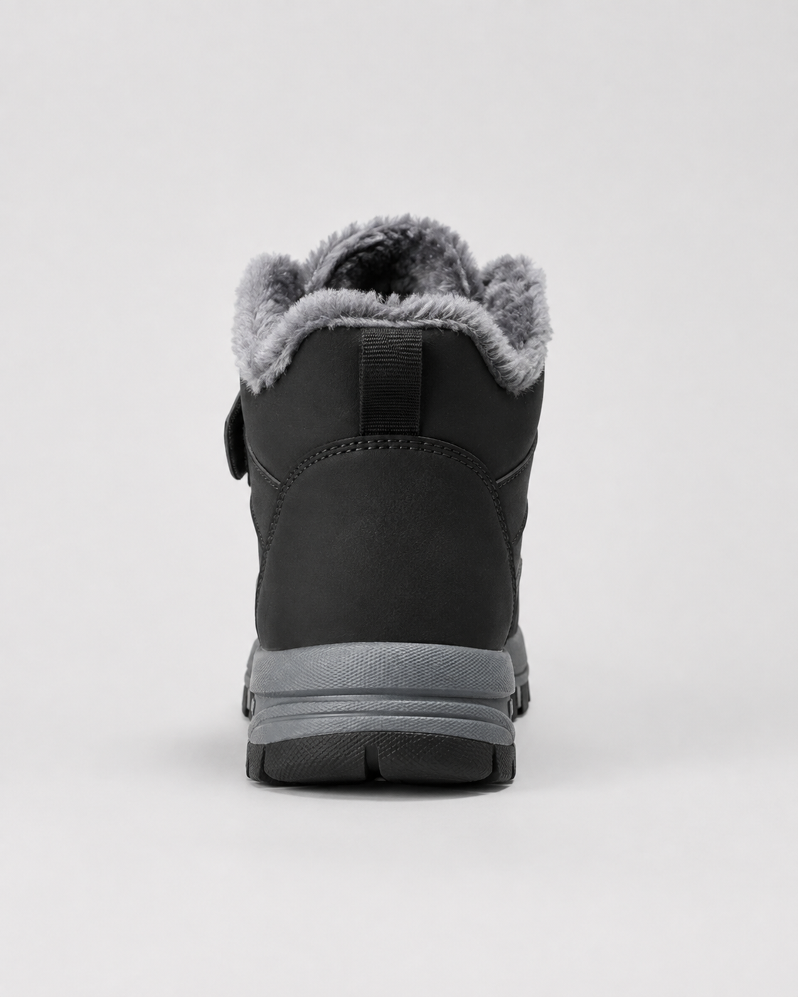 Men's Winter Boots - Lace Up Ankle Boots Rugged Lug Sole