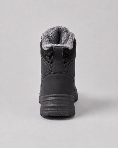Men's Winter Boots - Plush Lined Ankle Boots Warm Casual Shoes