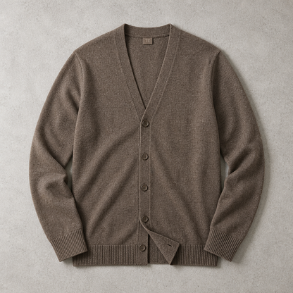 Men's Knit Cardigan - Button Front Casual Sweater