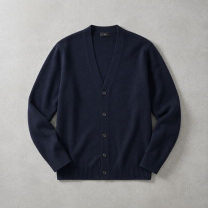 Men's Knit Cardigan - Button Front Casual Sweater
