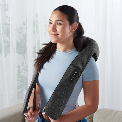 Neck & Shoulder Massager with Heat – Gift for Mom & Dad