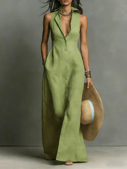 Nirasia | Sleeveless Wedding Guest Dress Women Elegant Style