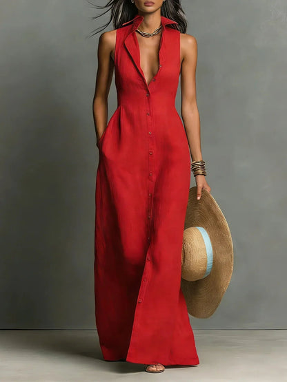 Nirasia | Sleeveless Wedding Guest Dress Women Elegant Style